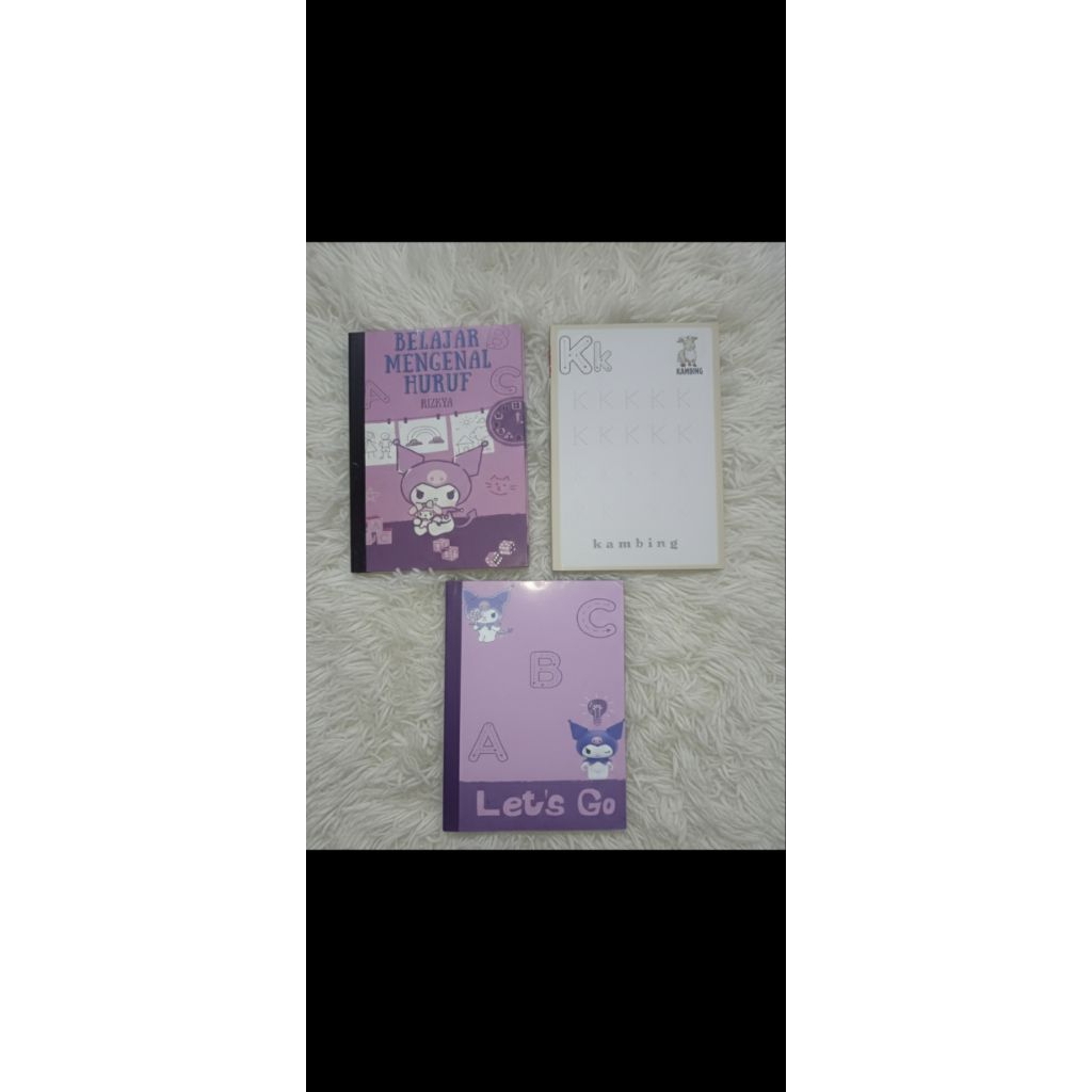 Buku Mengenal Huruf Dan Angka