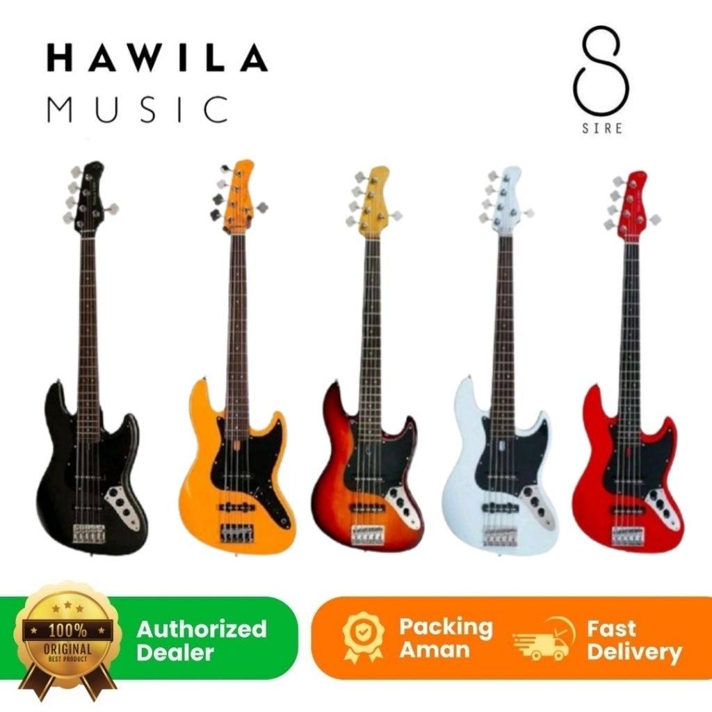 Gitar Elektrik Bass Sire Marcus Miller V3P 5 Passive Bass 5 String