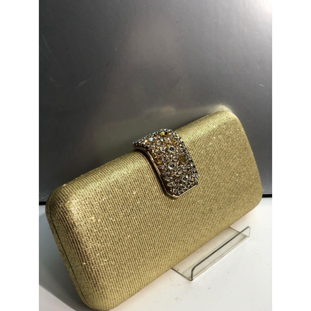 [READY] TAS PESTA WANITA MEWAH-ajs001 gold