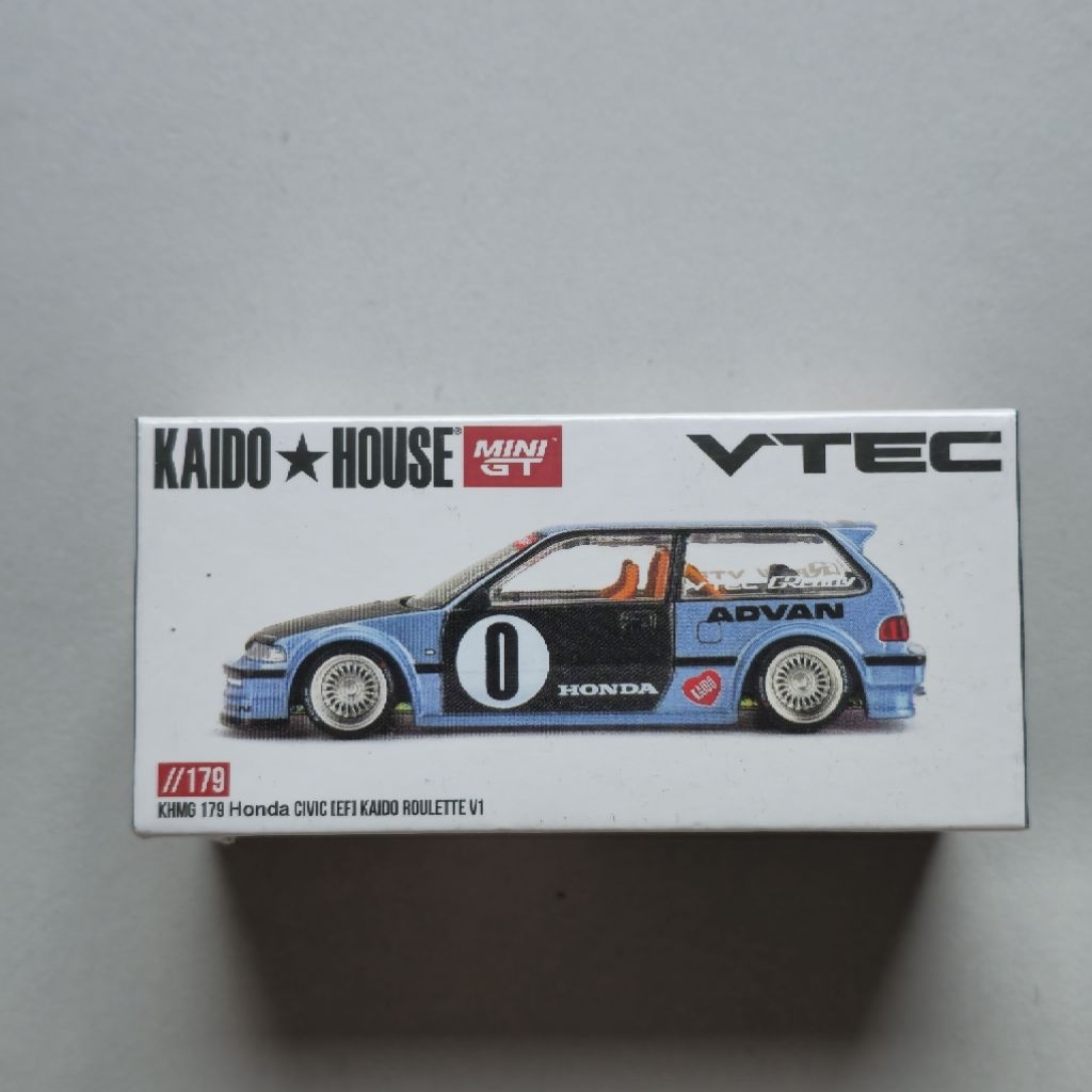 Mini GT x Kaido House KHMG179 Honda Civic EF Kaido Roulette
