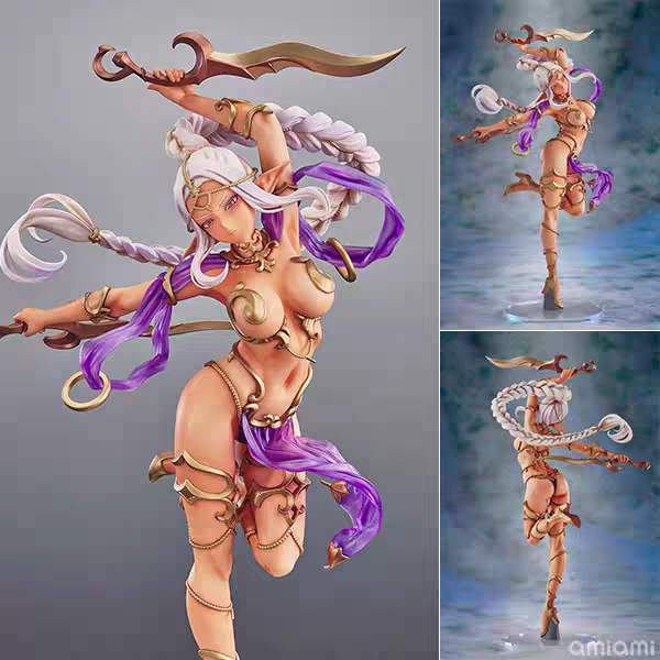 VERTEX Dark Elf Village Nadigal Edisi Khusus PVC Figure