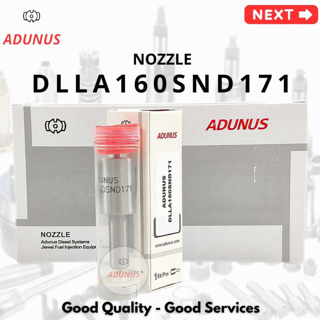 DLLA160SND171 -  SND171  Nozzle ADUNUS - Nosel - Nosell Injector For Mitsubishi Fuso dengan mesin 6D