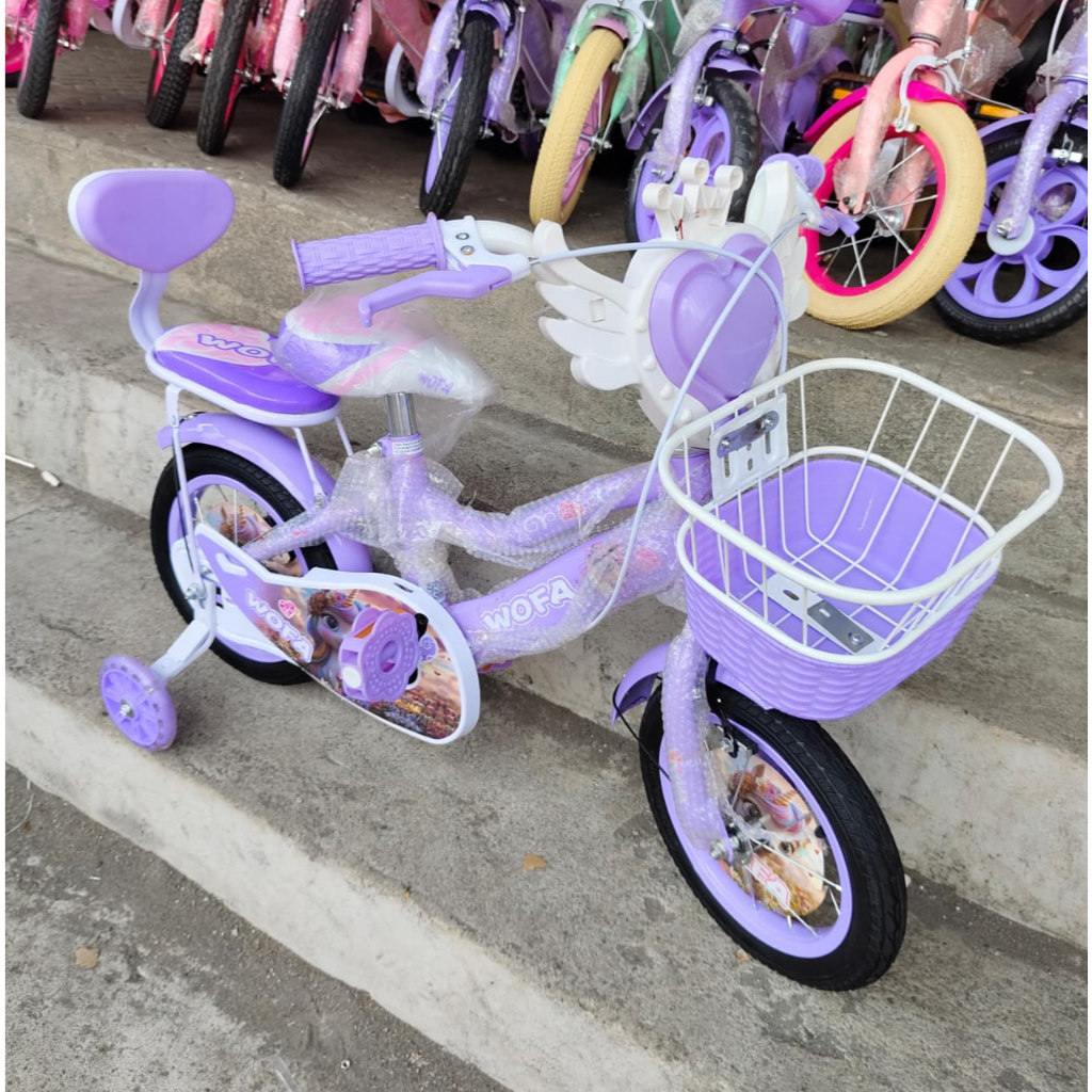 SEPEDA ANAK MINI 12/16/18 INCH WOFA ADA TAMENG MUSIC