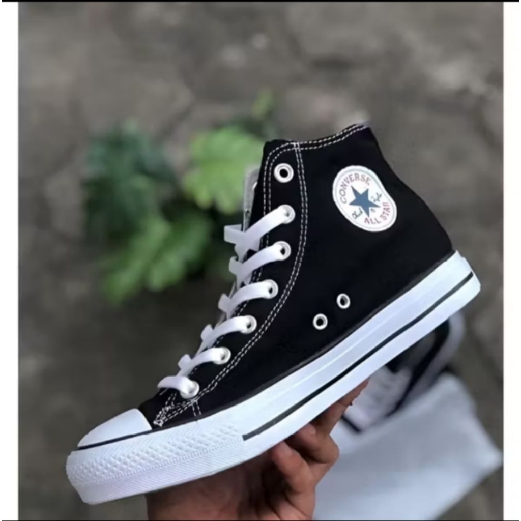 PROMO SEPATU CONVERSE ALL STAR BOOTSALL PANJANG HITAM PRIA//WANITA Sneaker GRADE SIZE 36-43|| SEPATU