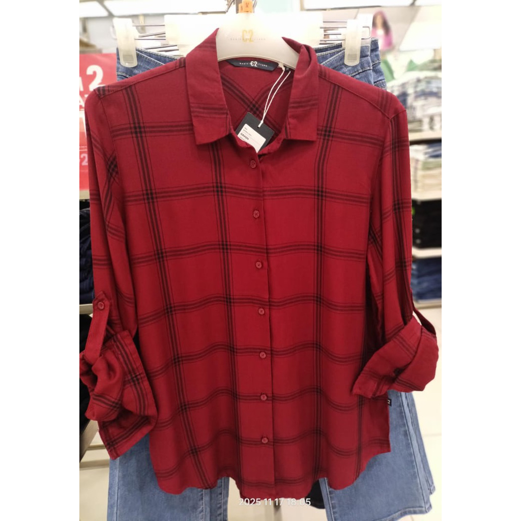 C2 OUTFITTERS | KEMEJA C2 ORIGINAL KEMEJA WANITA ORIGINAL C2 ORIGINAL - NEW