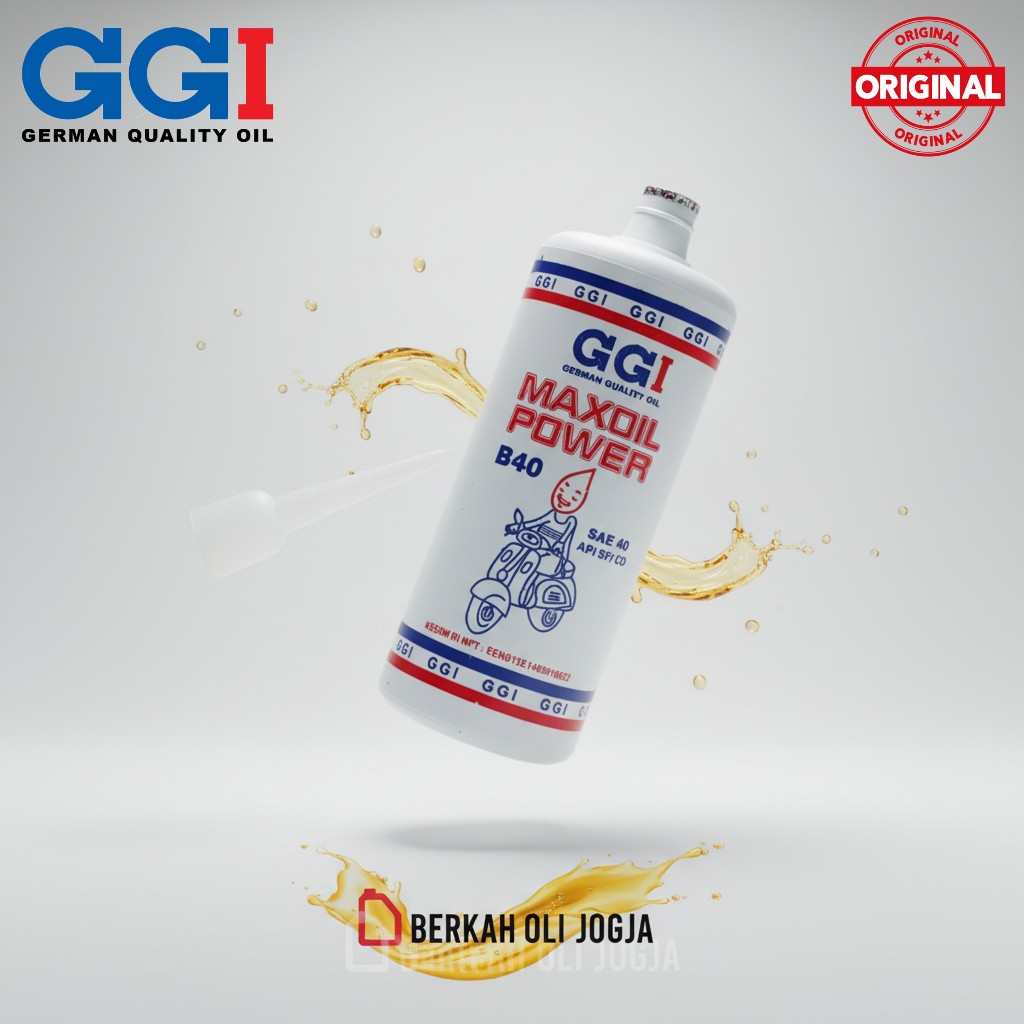 OLI MESIN VESPA 2TAK  MAXOIL POWER B40 GGI ORIGINAL