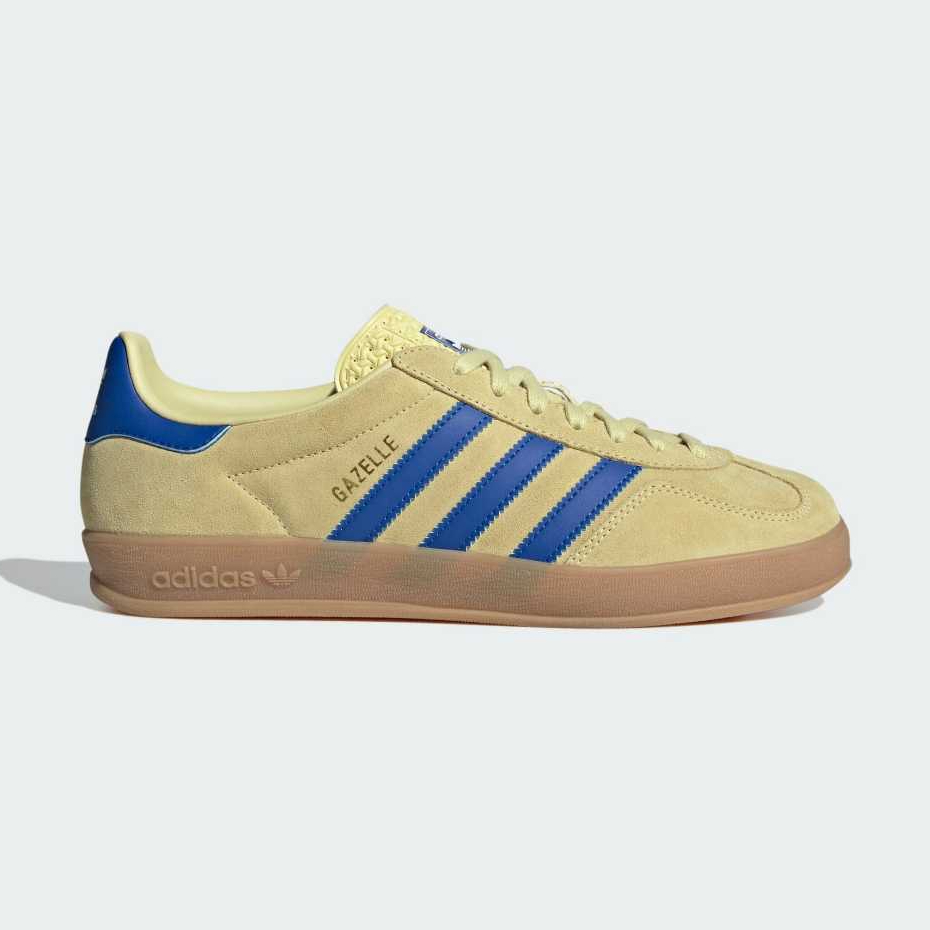 SEPATU CASUAL ADIDAS GAZELLE INDOOR Powder Yellow ORIGINAL 100% JH5406