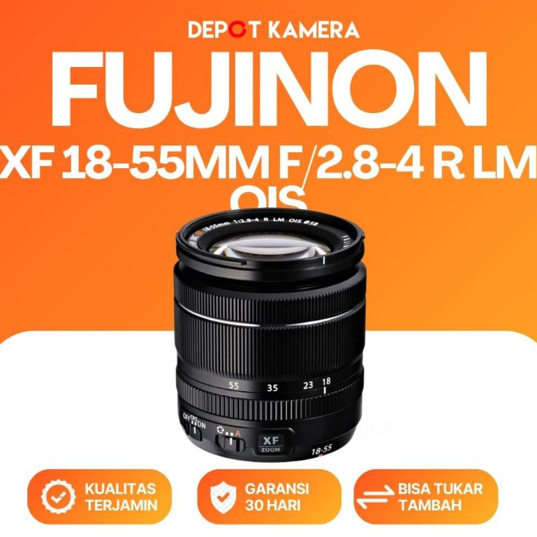 ( DEPOT KAMERA ) SECOND - FUJINON XF 18-55MM F/2.8 - 4 R LM