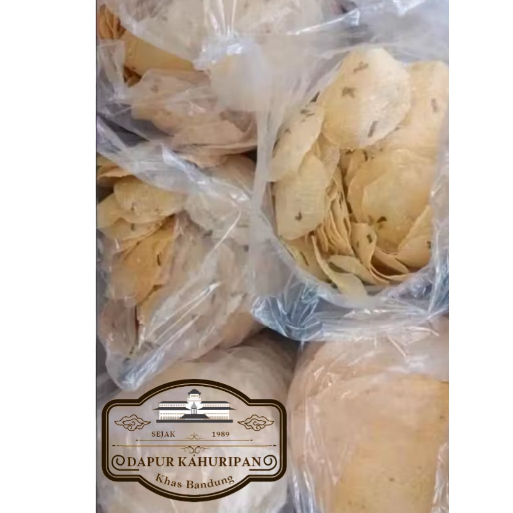 kicimpring / kecimpring enak opak singkong kicimpring mentah.kerupuk kecimpring mentah. khas bandung