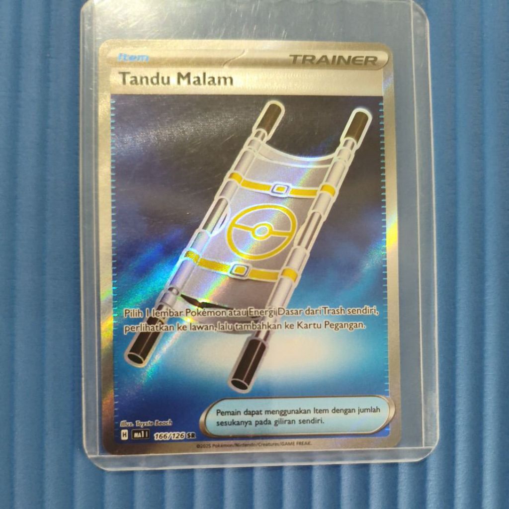 Tandu Malam Kartu POKEMON Seri 166/126