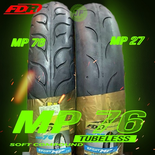 BAN LUAR FDR CHAMPION SOFT COMPUND MP 76 RING 14 RING 17 TUBELESS RACING