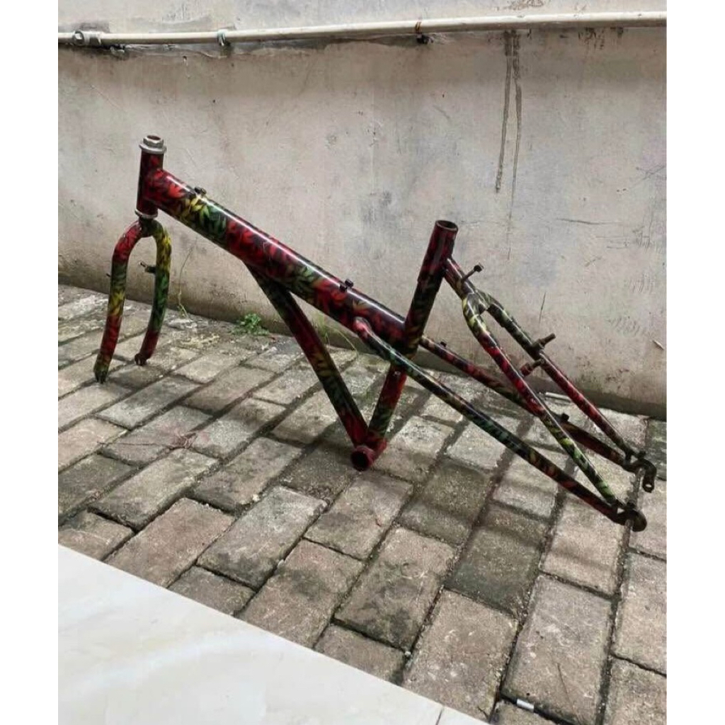 frame sepeda elevated unik
