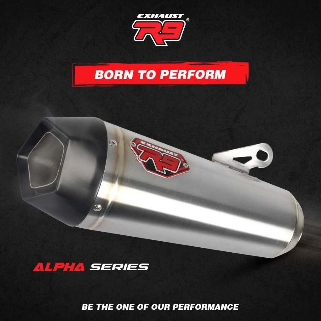R9 new Alpha series nmax, aerox, sonic