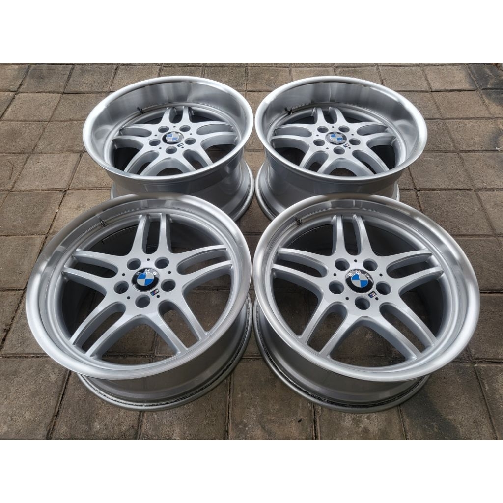 Velg 19 Inch Replika Style 37 M Parallel BMW Seri 3 E36 E46 Seri 5 E34 E39 Seri 7 E32 E38 PCD 5 × 12