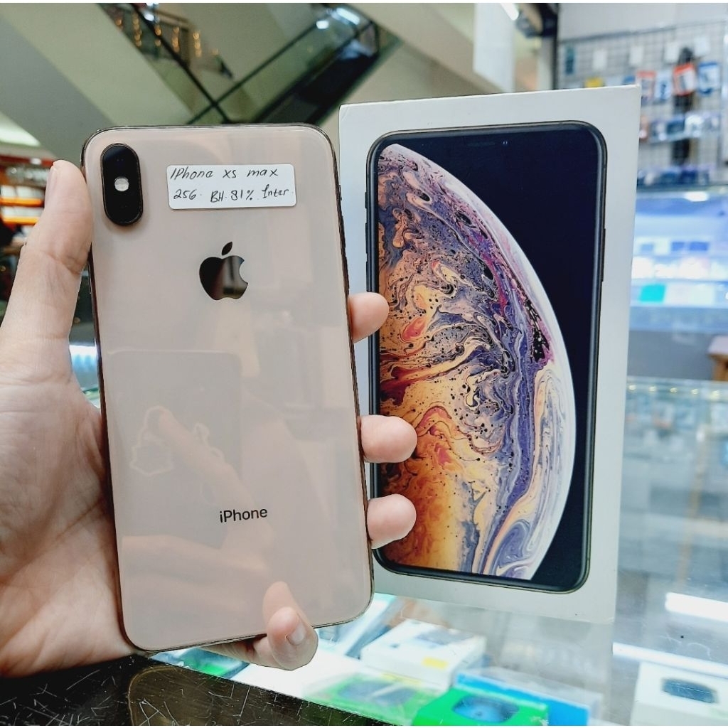 iPhone Xs Max 256 GB - Gold - ex inter - Second