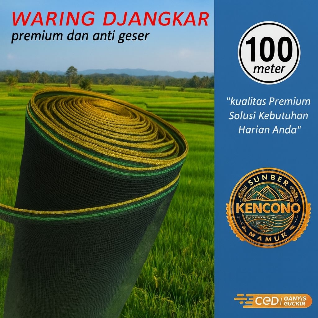 SUMBER KENCONO MAKMUR - Waring 1 Roll 100 Meter| Waring 1 Roll 50 Meter|Waring 1 Roll 25 Meter |Jari