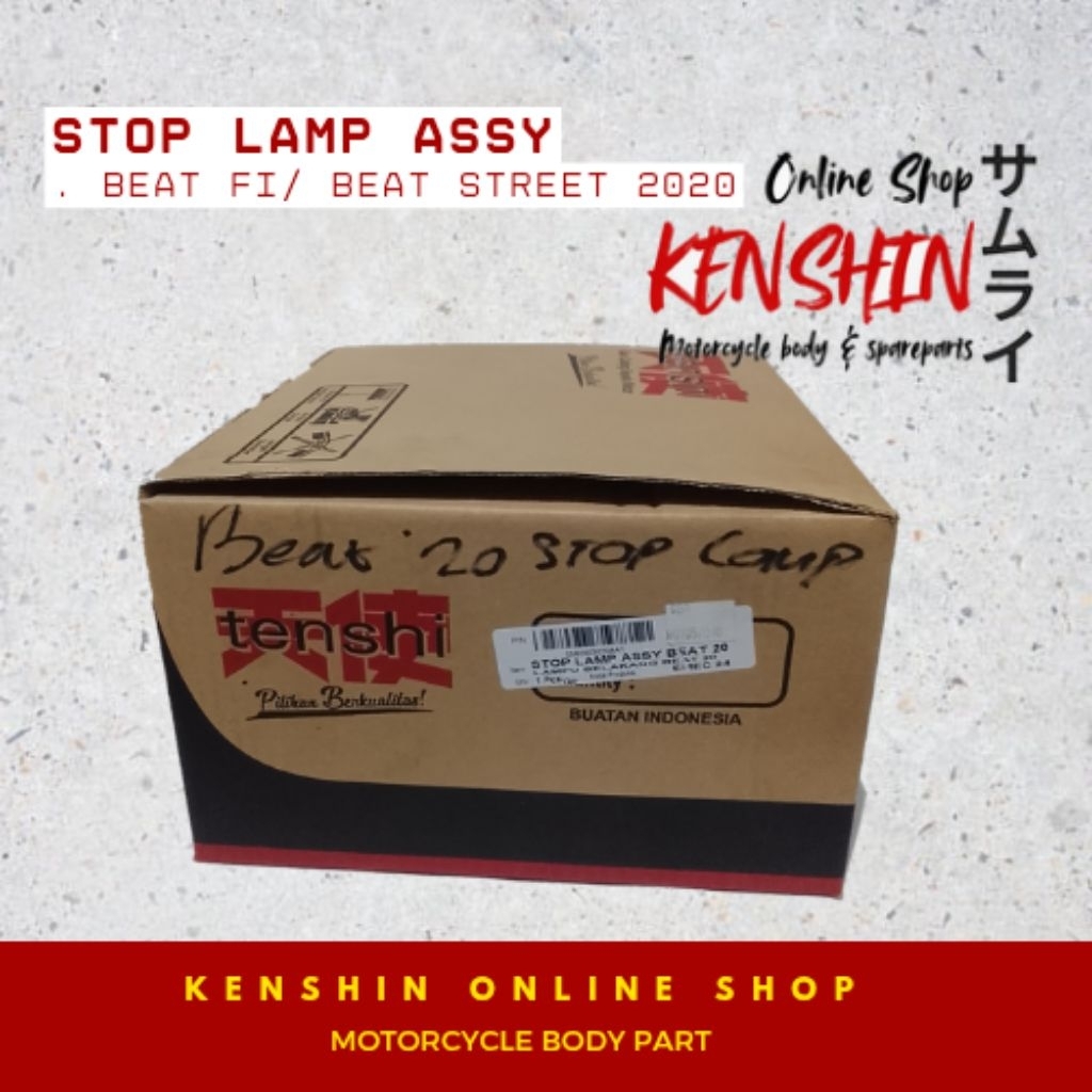 stop lamp Assy Beat 2020 Beat street 2020-2024 TENSHI