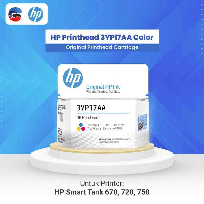 HP Printhead 3YP17AA Colour InkTank Cartridge Original