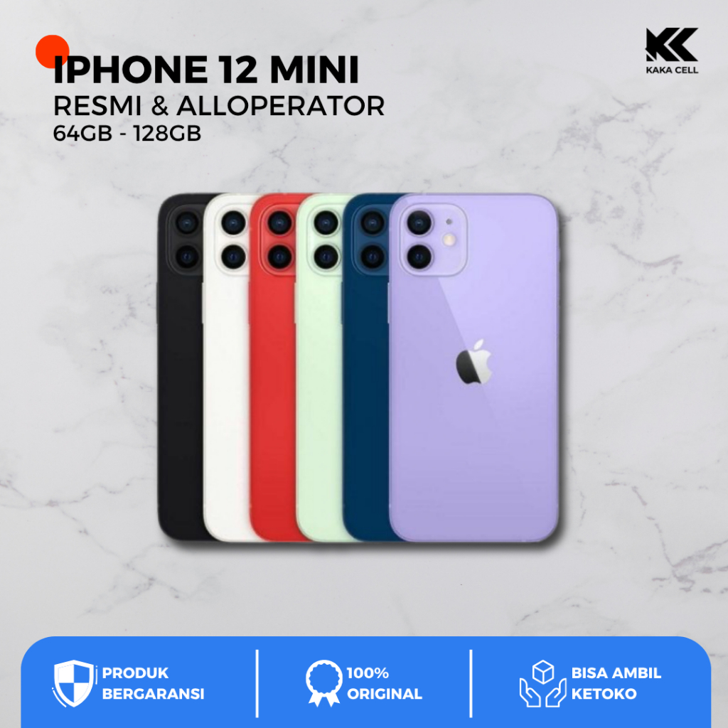 IPHONE 12 MINI 64GB 128GB SECOND LIKE NEW