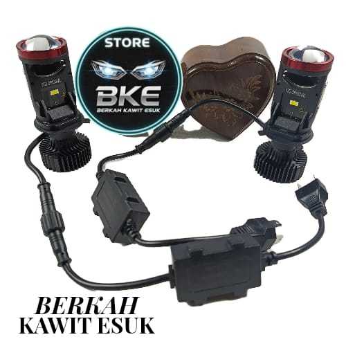 Lampu Y7 Soket H4 / Lampu Soket H4 / Lampu Mobil Soket H4 / Lampu Mini Projie / Lampu LED / Lampu Mi