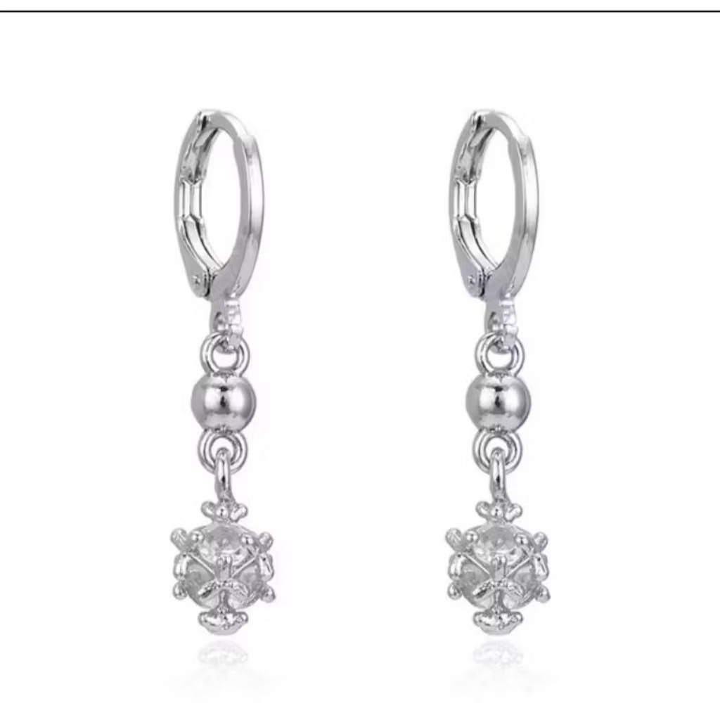 COD ANTING TITANIUM WANITA EMAS MUDA ANTI KARAT DEWASA TUSUK KOREA ASLI PANJANG ANTI LUNTUR
