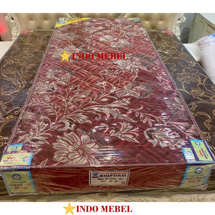 Kasur Busa GOLD Bigfoam Bigland Tebal 18 cm Garansi 10 Tahun promo Murah Ready Makassar
