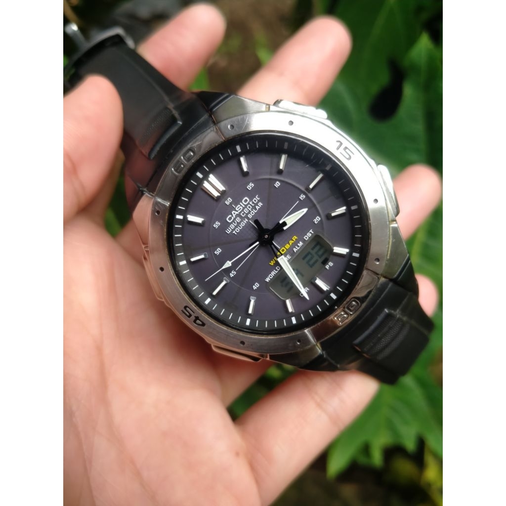 Casio Wave Ceptor Illuminator Tough Solar World Time