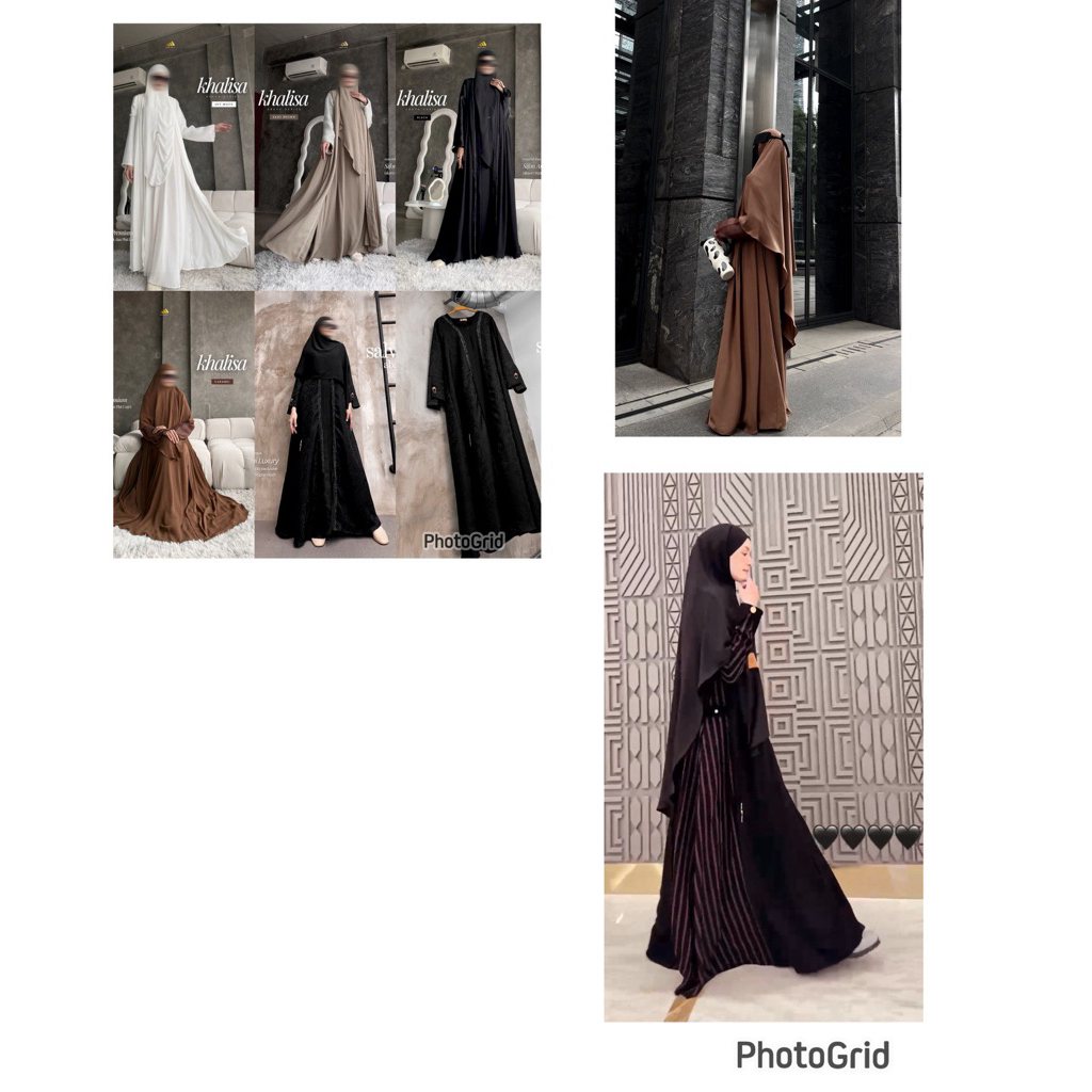 SAHLA NOIR SALVIRA ABAYA BY SAHLA
