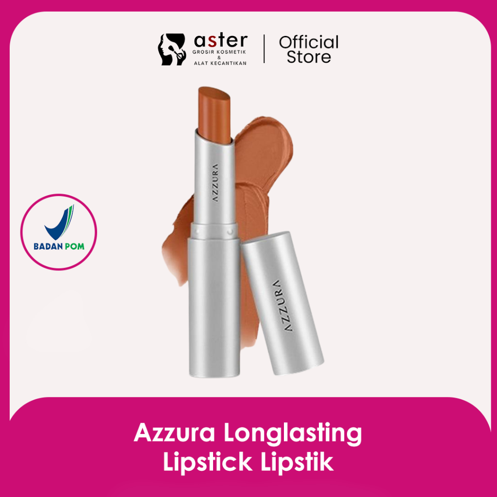 Aster Kosmetik - Azzura Longlasting Lipstick Lipstik