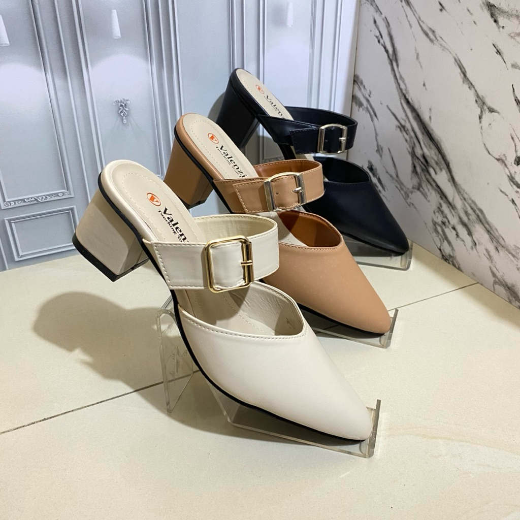 Valenzio - Vicari Sepatu Sepatu Sendal Wanita Hak 5cm