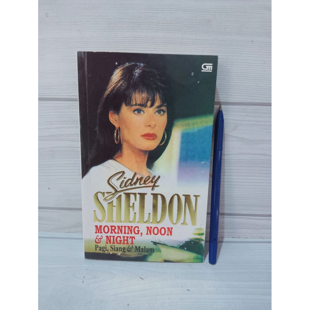 NOVEL ORIGINAL MORNING,NOON & NIGHT PAGI SIANG DAN MALAM BY SIDNEY SHELDON