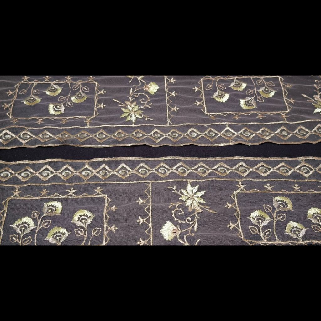 Renda Tile Pinggiran, Renda Bordir, Renda Prada, Renda Hyper, Renda Guiper Untuk Kebaya, , Blouse, O