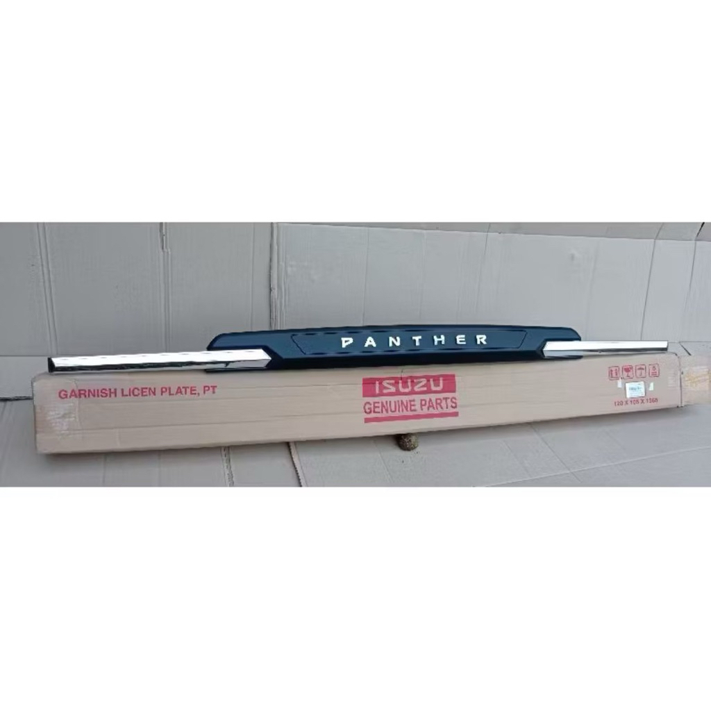 Trunklid Chrome List Atas Plat Nomer Belakang Panther New Garnis Belakang Kapsul