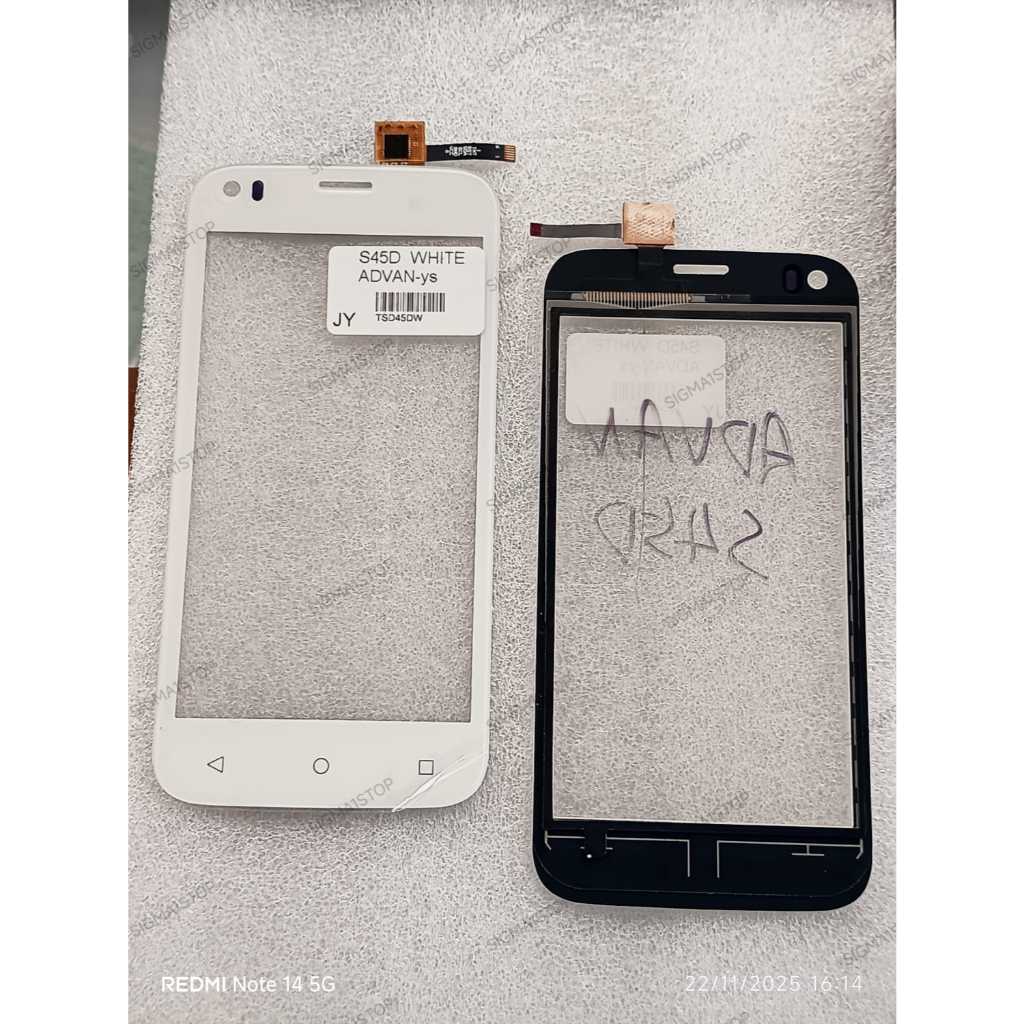 ADVAN S45D TOUCH SCREEN LAYAR SENTUH TS HP JADUL
