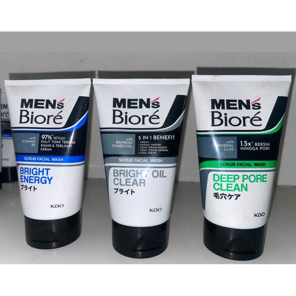 Biore Mens Facial wash