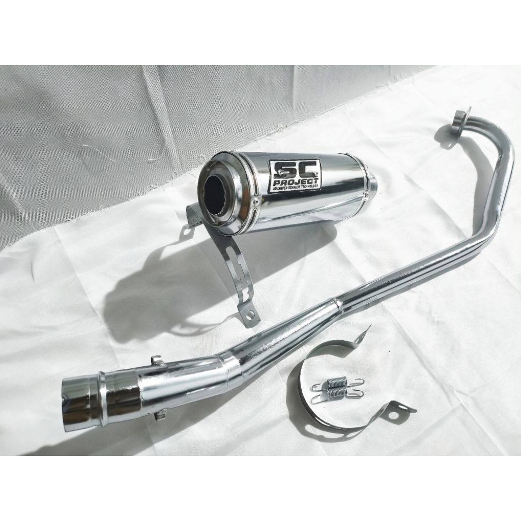 knalpot Racing SC Project Jupiter MX, Satria Fu