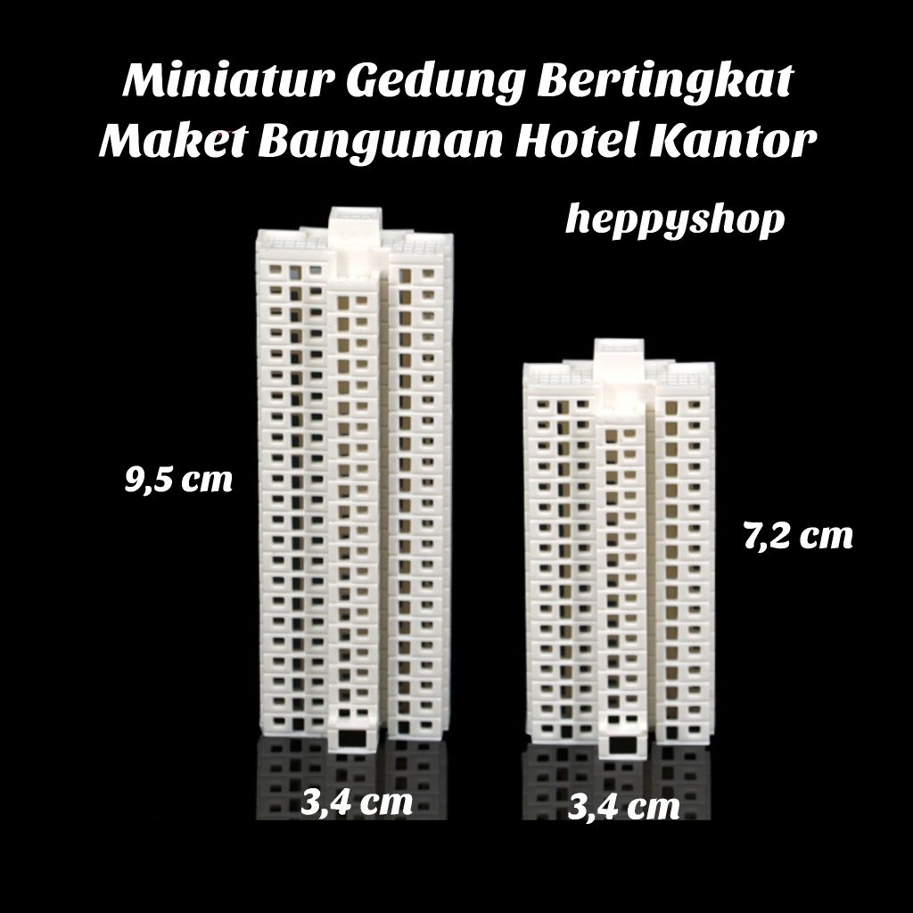 Miniatur Gedung Bertingkat, Maket Bangunan Hotel Kantor