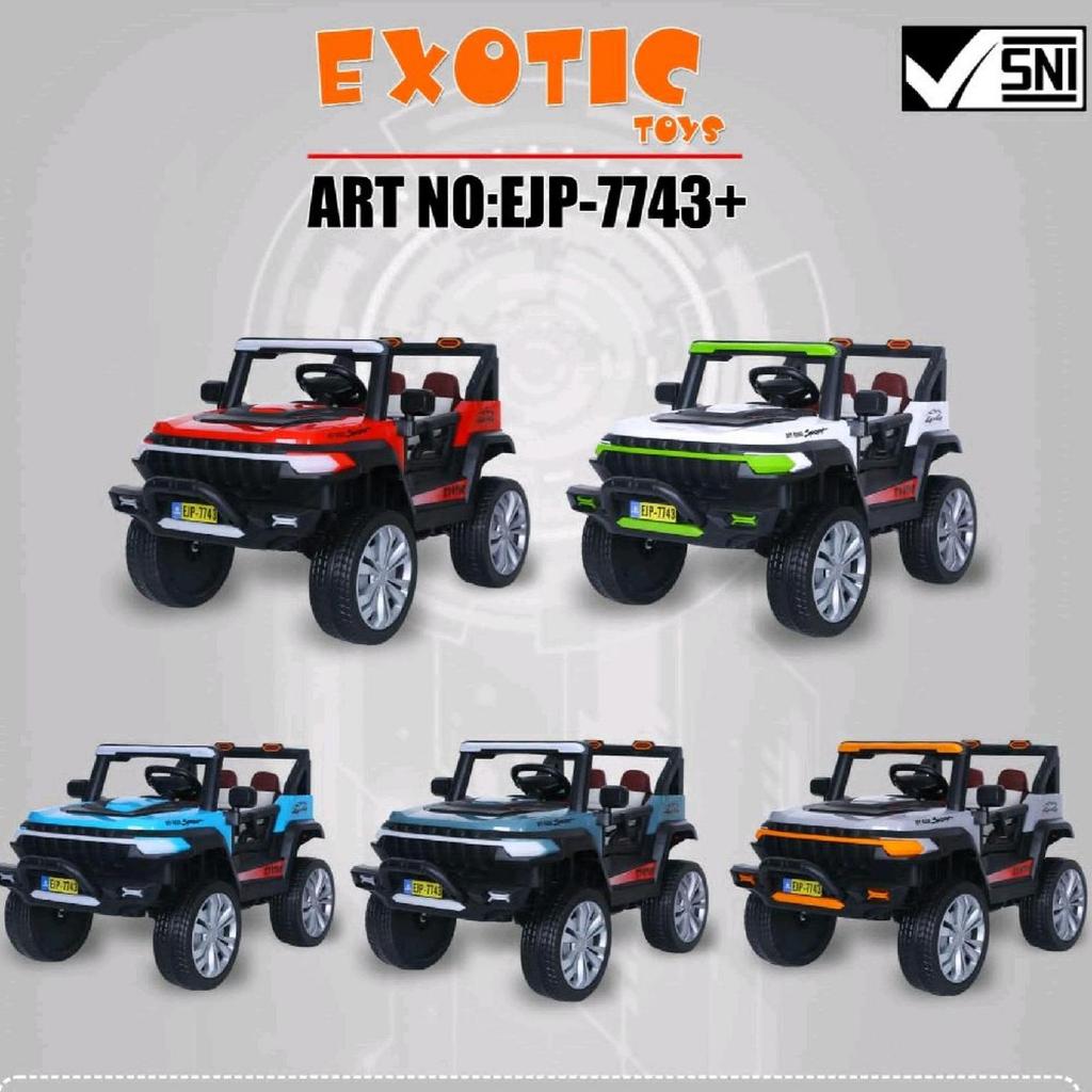 Mainan Anak Mobil Aki Jeep