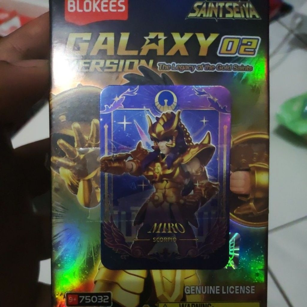 Scorpio Milo Blokees Saint Seiya