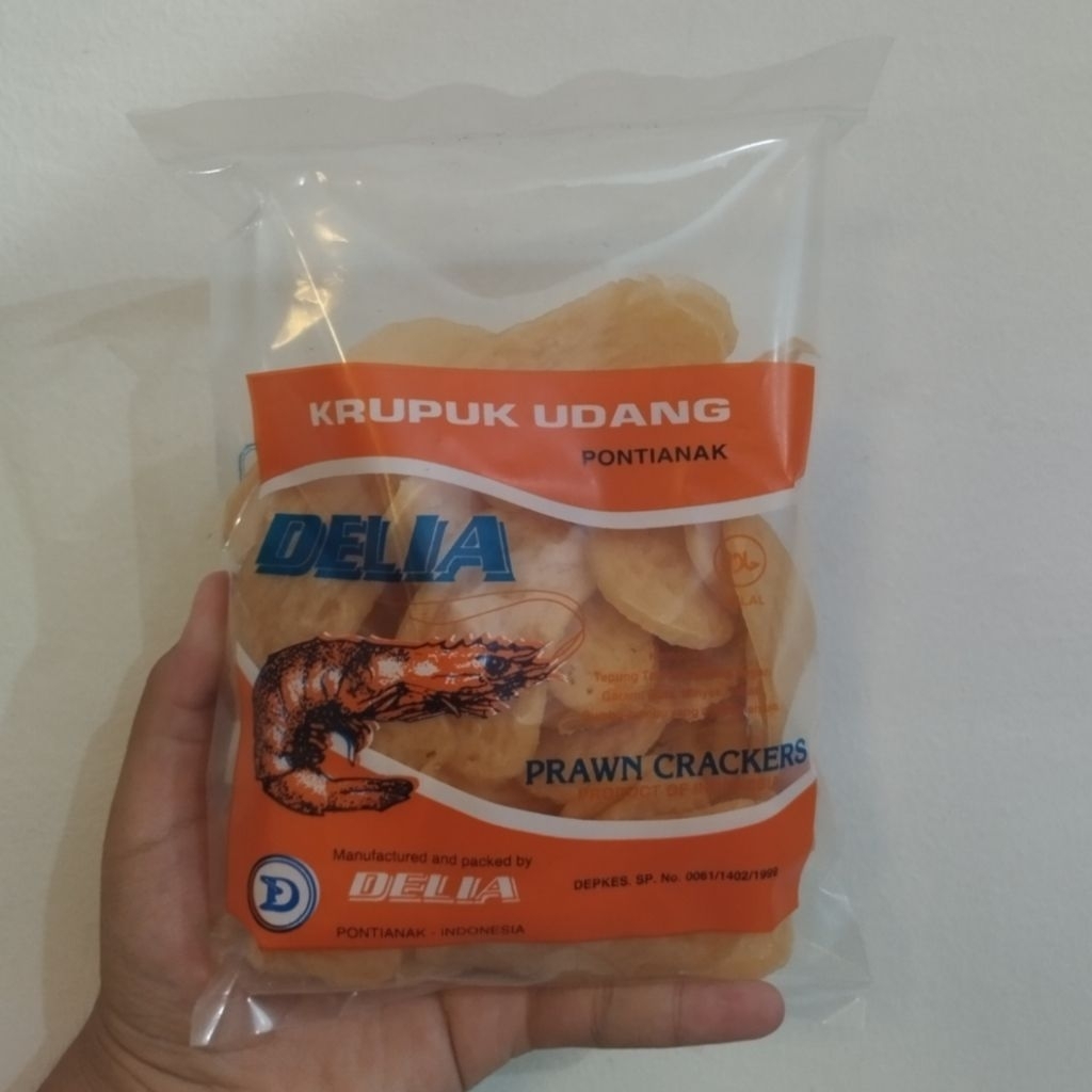 Krupuk Udang Delia khas pontianak