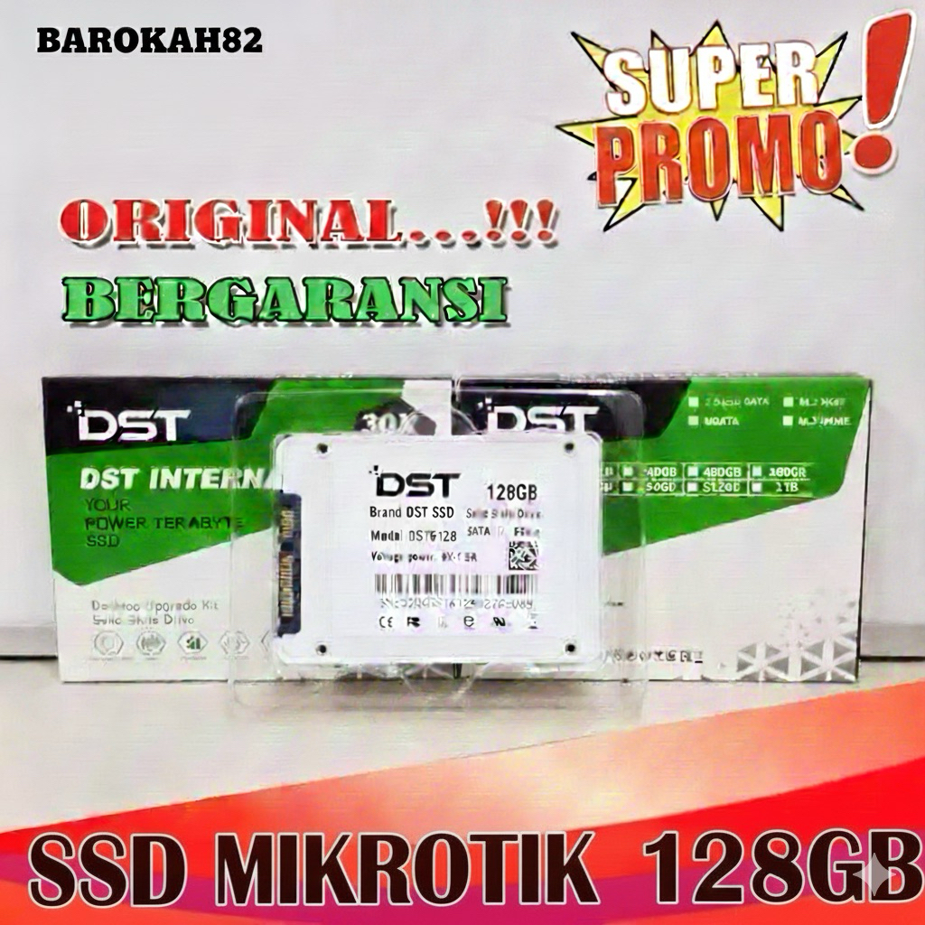 SSD MIKROTIK DST 128gb Level 6 64Bit (X86_64)