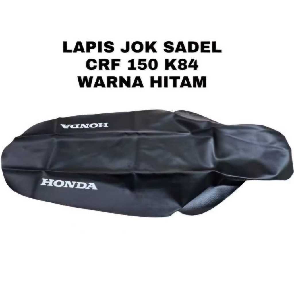 LAPIS KULIT JOK SADEL JOK CRF 150 K84 WARNA HITAM
