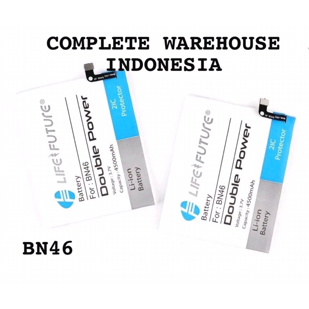 BATERAI BN-46 / REDMI NOTE 8 LF DOUBLE POWER