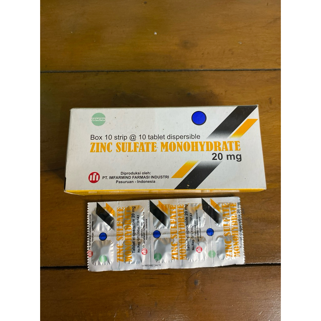 zinc sulfat tab afi @10