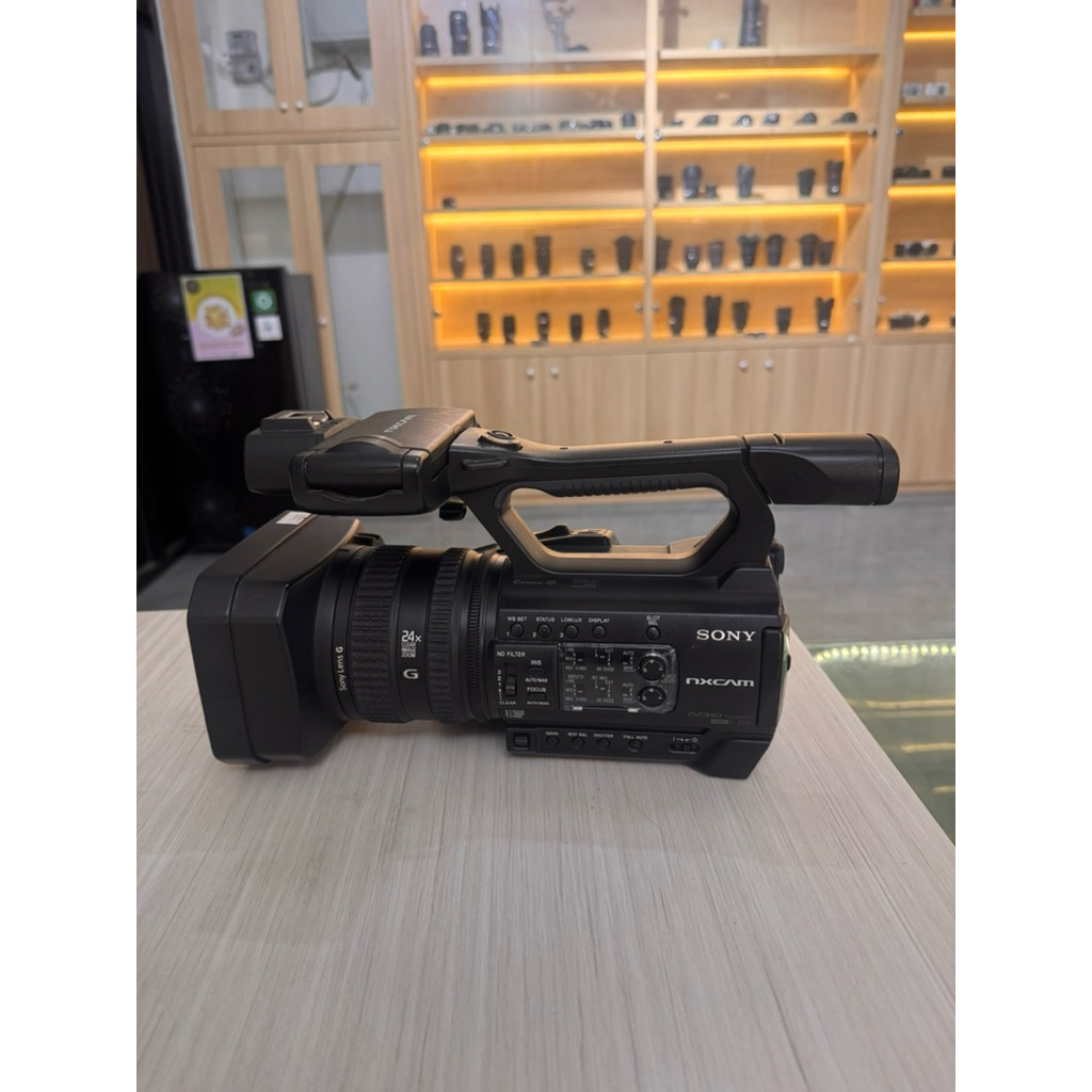 kamera vidio shooting sony NX100 op minim murah