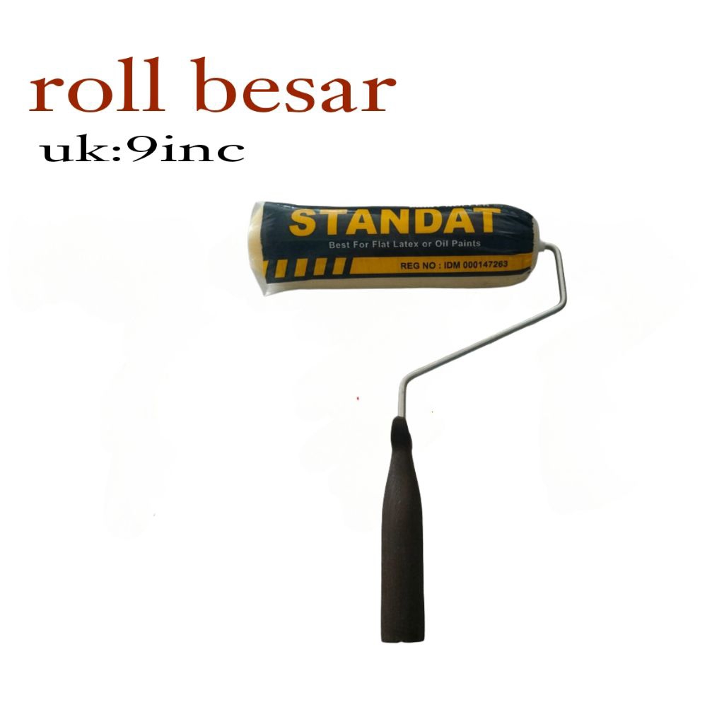 Roll cat dan bak cat ukuran 9"