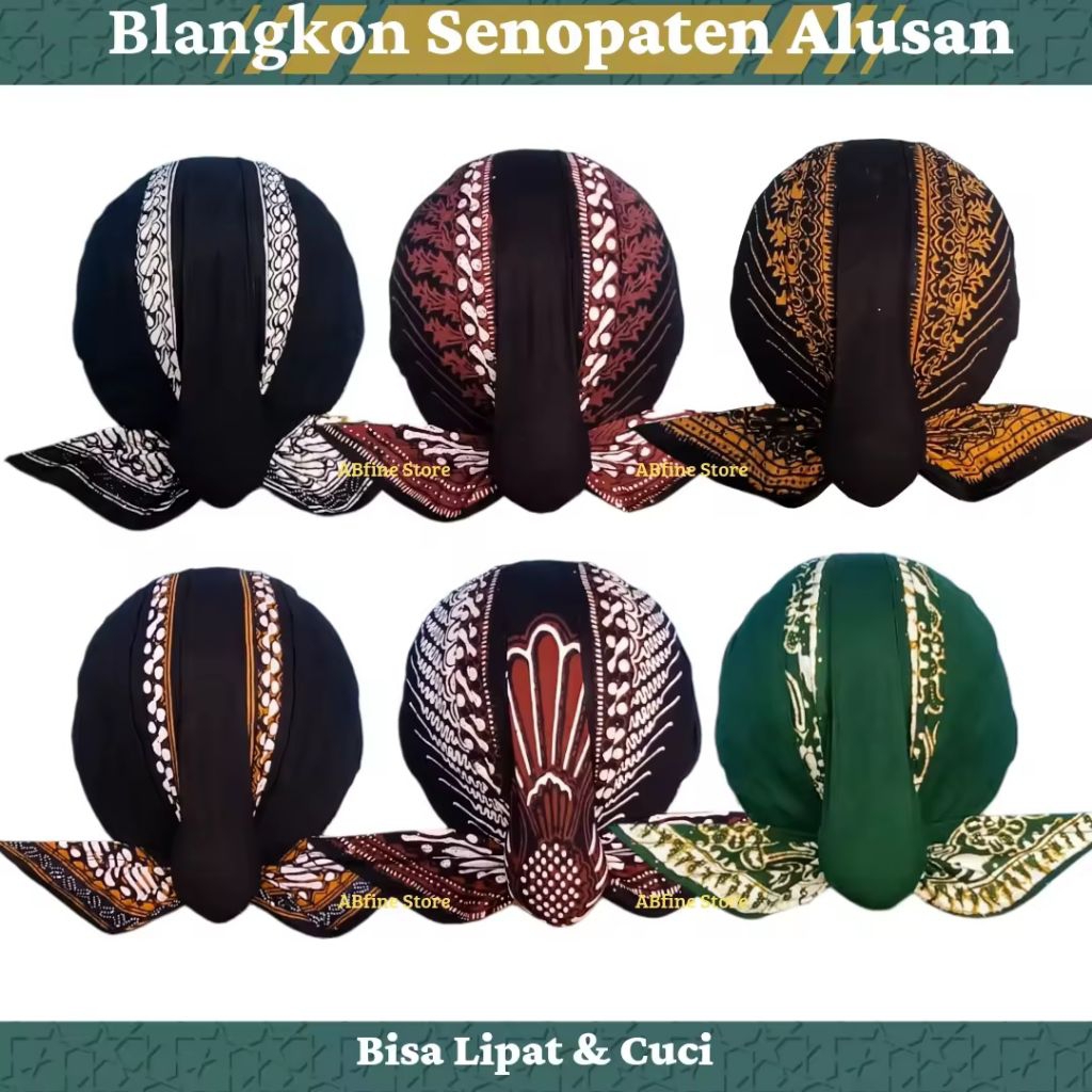 BLANGKON SENOPATEN ALUSAN ANAK DAN DEWASA