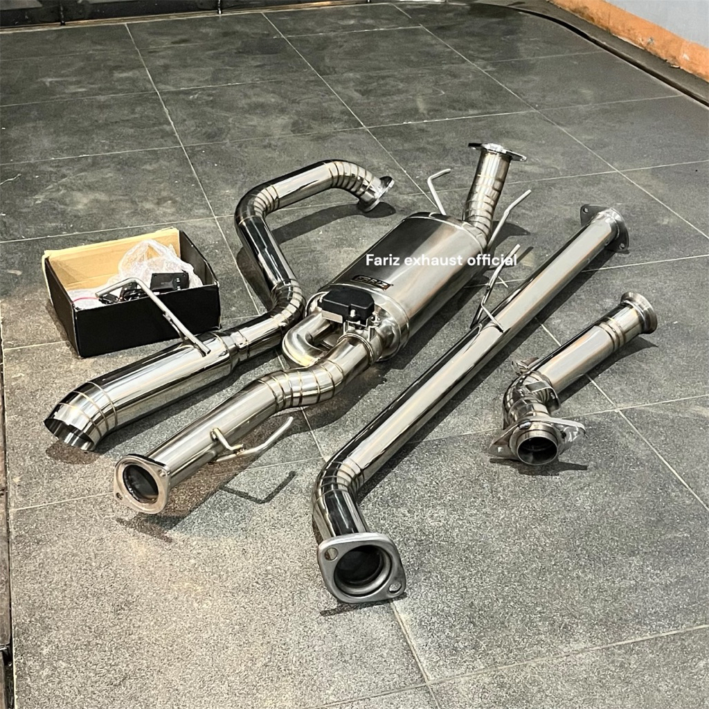 Valvetronic Knalpot fulsystem Innova reborn 2GD & Fortuner VRZ GD 1GD 2 GD FARIZ EXHAUST