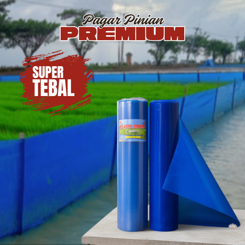 Plastik Fiber Pinian Pagar Sawah 45 METER 200 Micron | Tebal & Kuat Tahan Lama