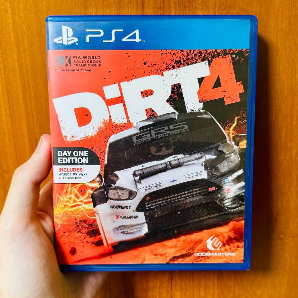 Bd Kaset Ps4 Dirt 4 Cd Disc Balapan Mobil Rally Playstation PS 4 5 Game Games Balap car racing race 